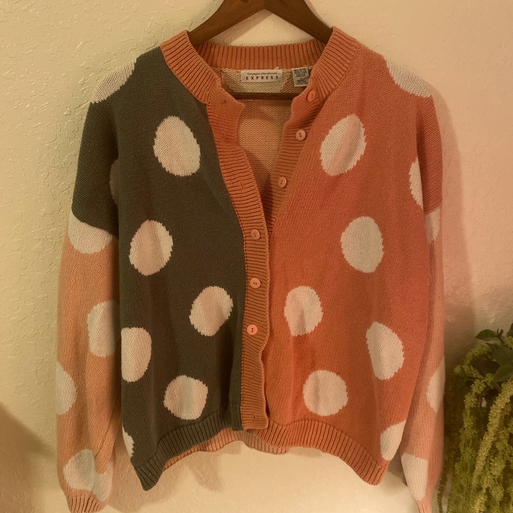 Super cute vintage Compagnie Internationale Express sweater in size Large.